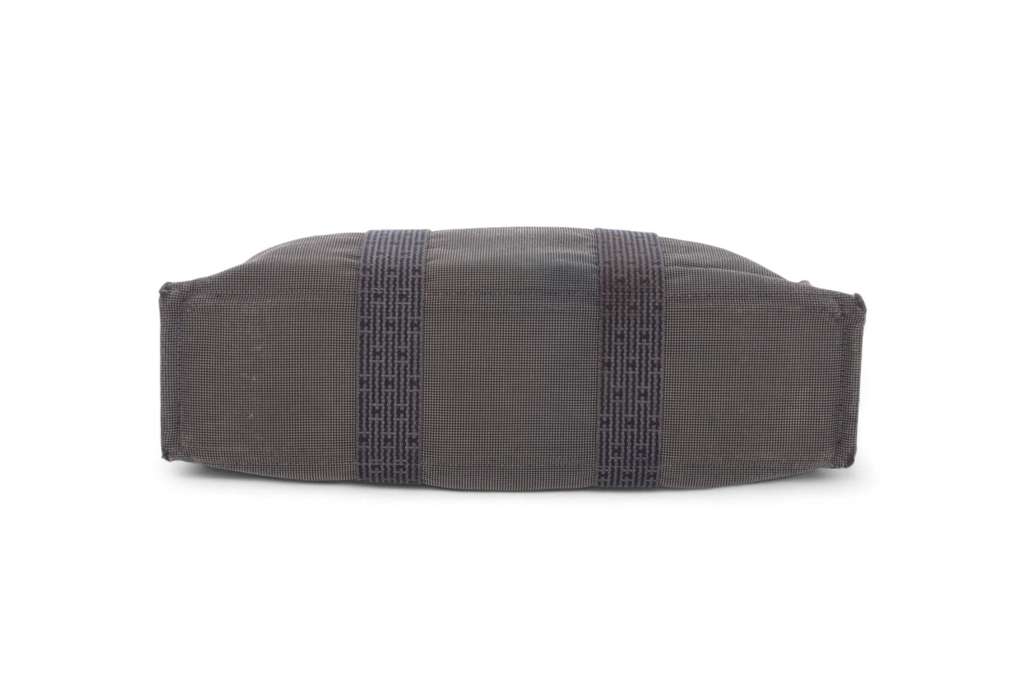 Hermès Herline MM Canvas Tote Bag Handbag Gray Unisex