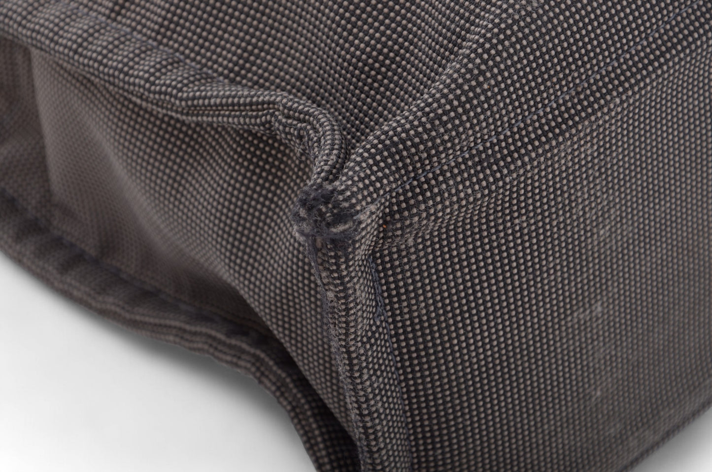 Hermès Herline MM Canvas Tote Bag Handbag Gray Unisex