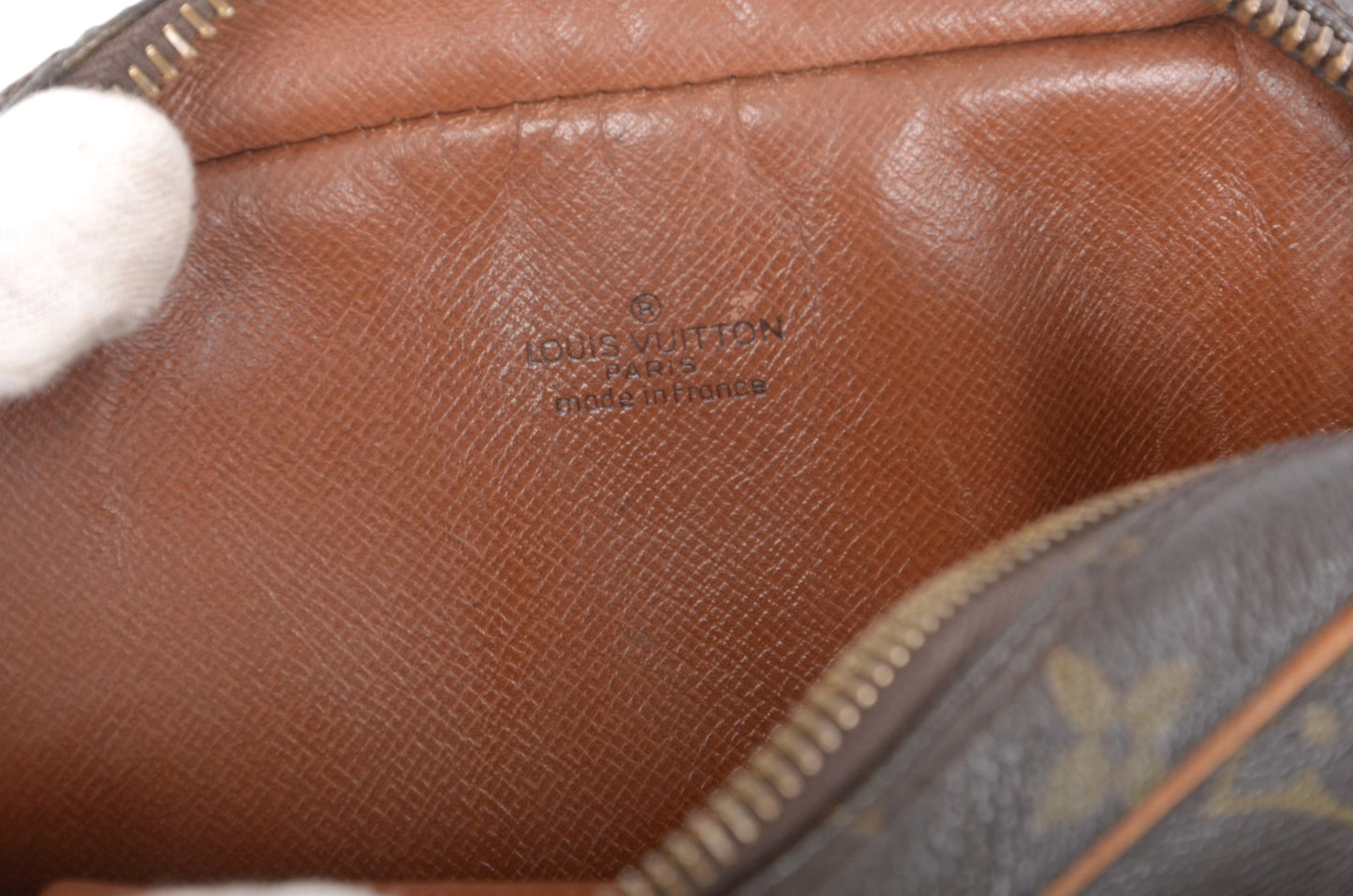 Louis Vuitton Amazon Vintage Crossbody Shoulder Bag Monogram Designer Classic
