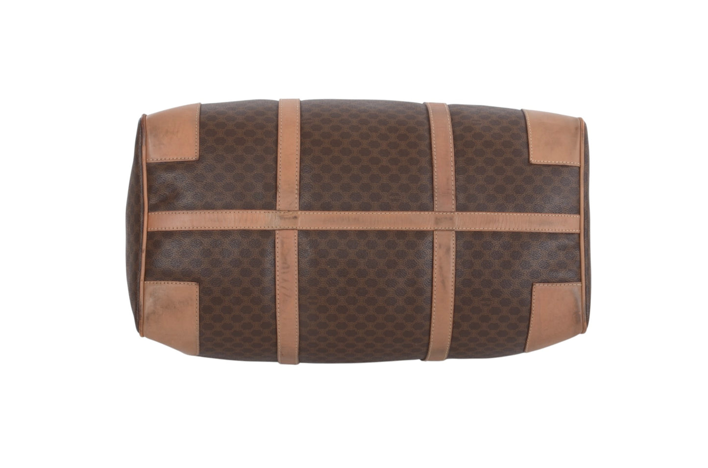 Celine Macadam Weekend Bag Boston Bag Triomphe Monogram Vintage Designer Classic