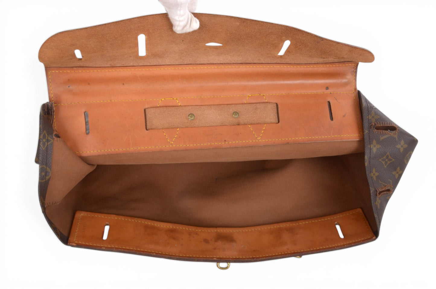 Louis Vuitton Steamer 50 Monogram Vintage Soft Travel Bag Weekendbag Canvas Designer Classic