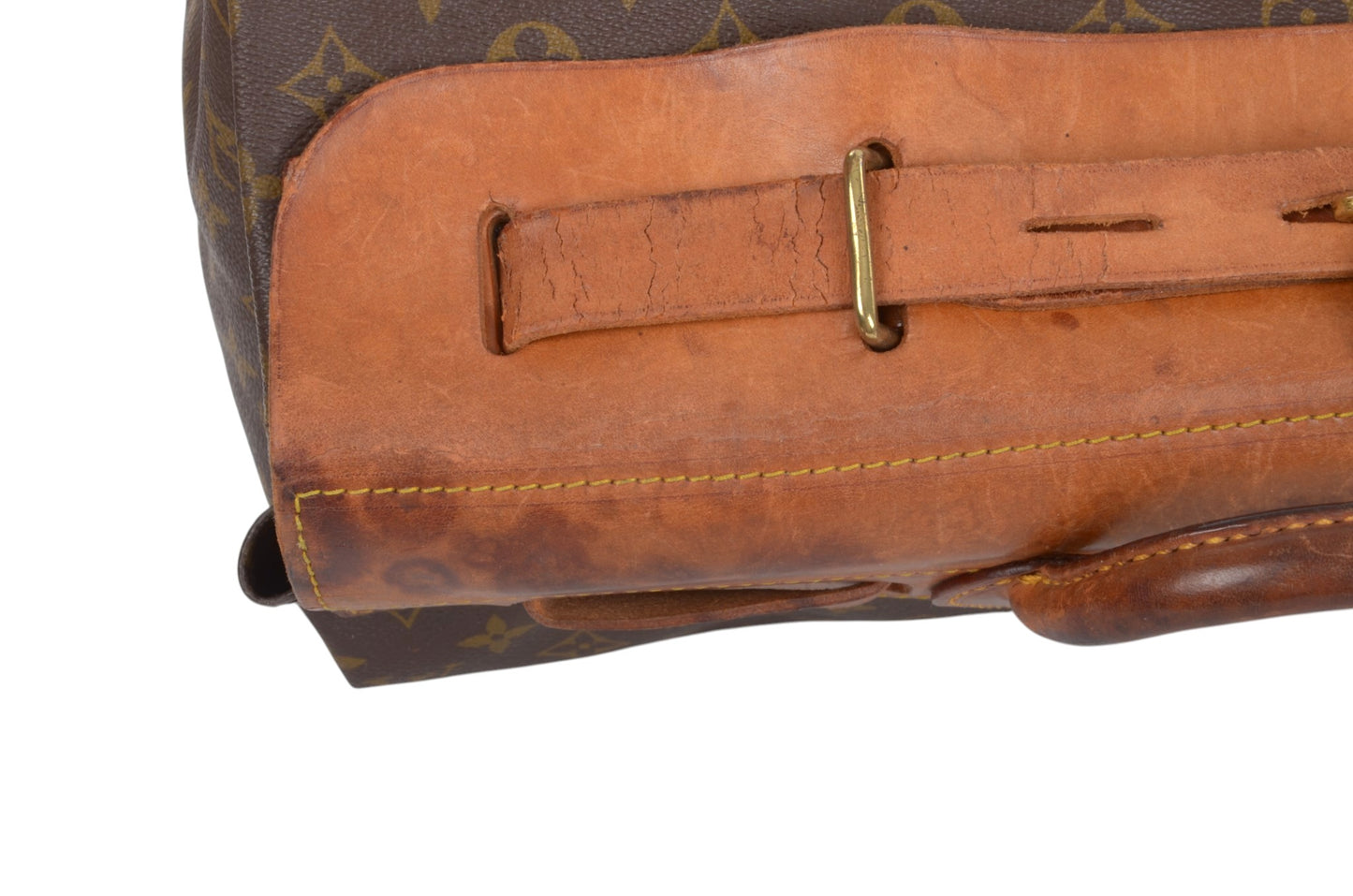 Louis Vuitton Steamer 50 Monogram Vintage Soft Travel Bag Weekendbag Canvas Designer Classic