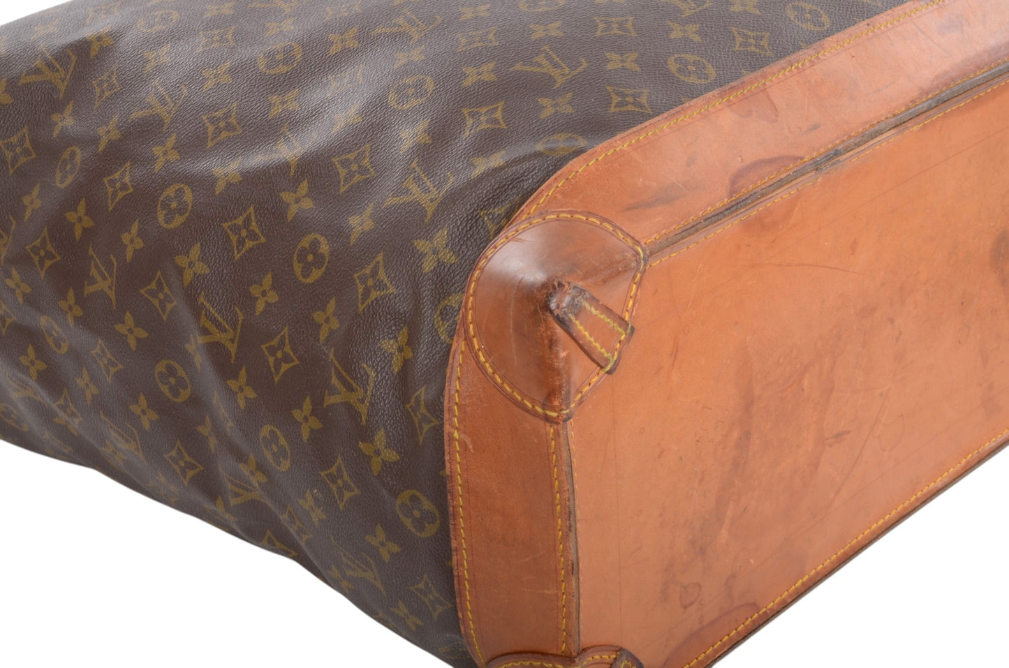 Louis Vuitton Steamer 50 Monogram Vintage Soft Travel Bag Weekendbag Canvas Designer Classic