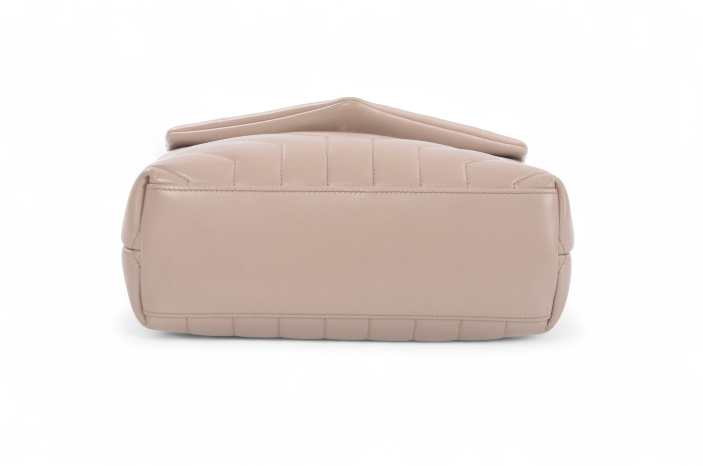 Saint Laurent LouLou Small Chain Bag Shoulder Crossbody Lou Lou YSL Beige Designer Classic