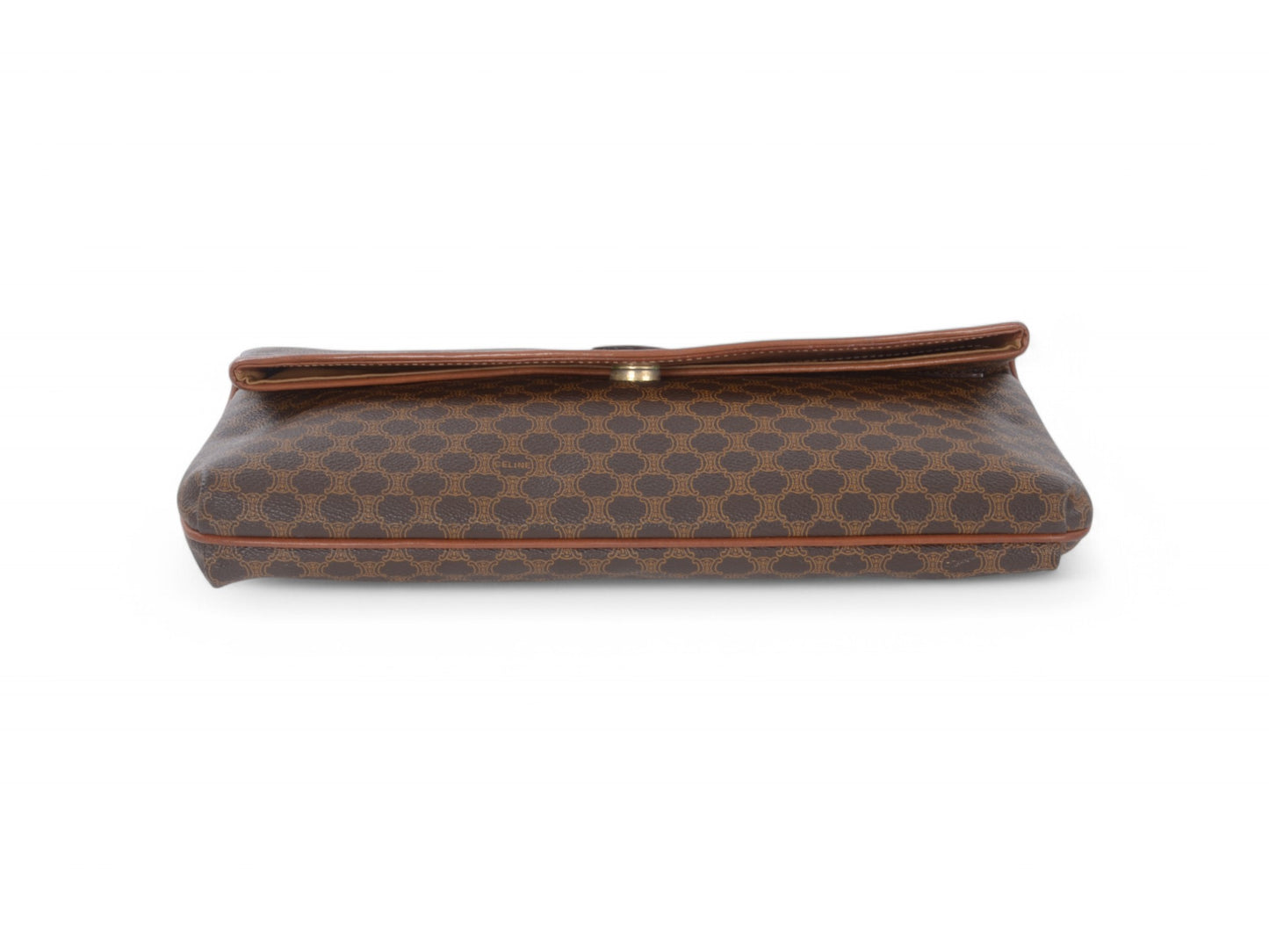 Celine Triomphe Vintage Clutch Bag Crossbody Toiletry Makeup Cosmetic Bag Pouch
