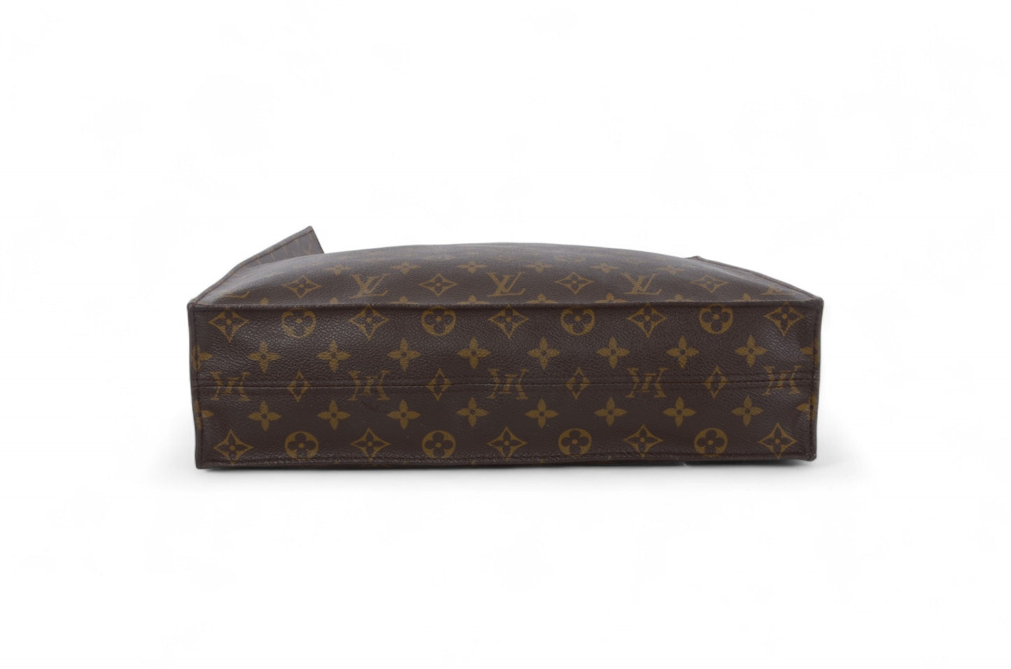 Louis Vuitton Sac Plat Handbag Monogram Canvas Bag Vintage Designer Classic