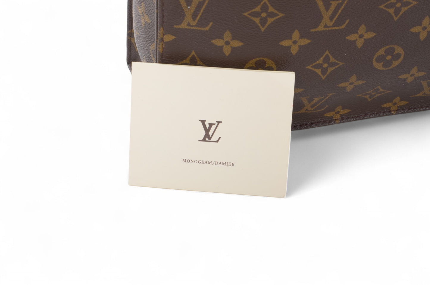 Louis Vuitton Sac Plat Handbag Monogram Canvas Bag Vintage Designer Classic