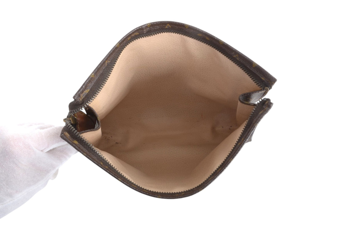 Louis Vuitton Pouch Toilette 26 Pouch Clutch Makeup Toilet Bag Monogram Vintage