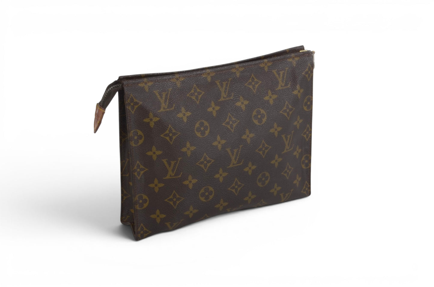 Louis Vuitton Pouch Toilette 26 Pouch Clutch Makeup Toilet Bag Monogram Vintage