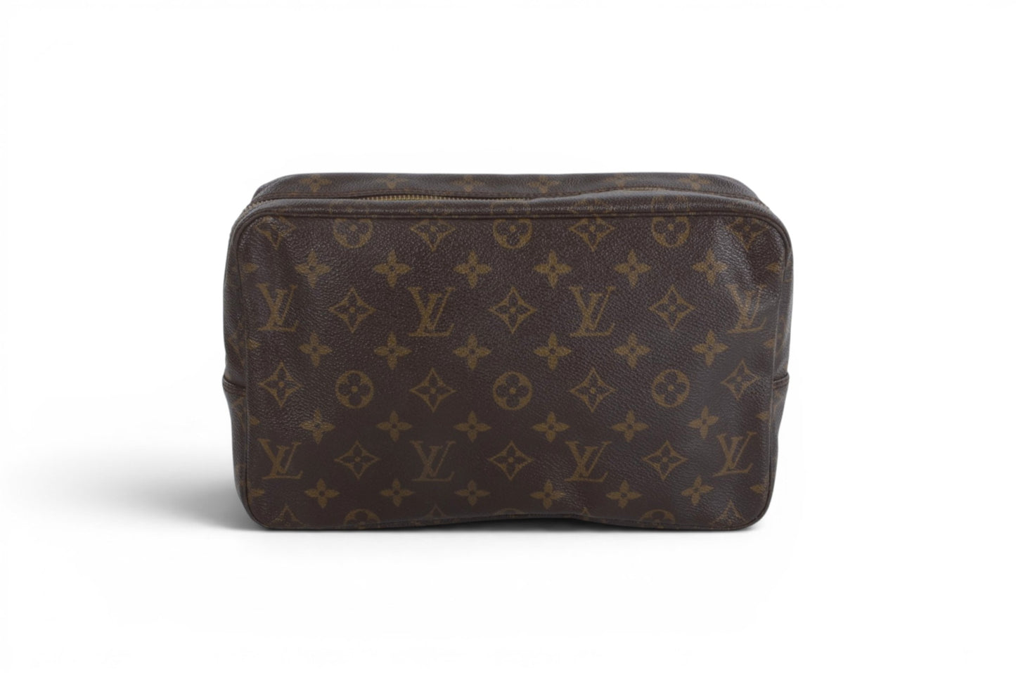 Louis Vuitton Trousse 28 Pouch Clutch Makeup Toilet Bag Monogram Vintage Designer Classic