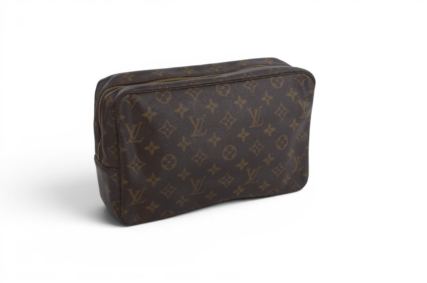 Louis Vuitton Trousse 28 Pouch Clutch Makeup Toilet Bag Monogram Vintage Designer Classic