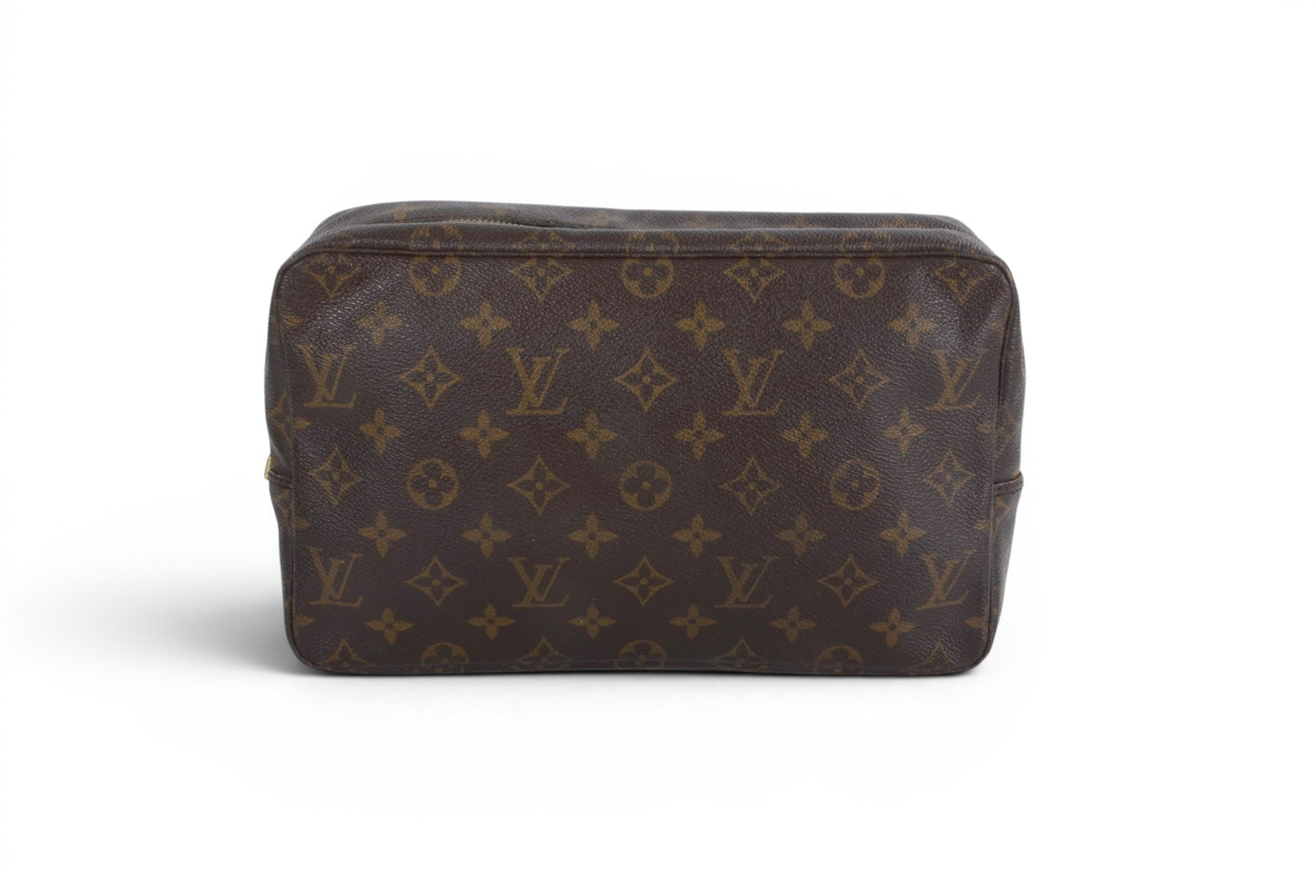 Louis Vuitton Trousse 28 Pouch Clutch Makeup Toilet Bag Monogram Vintage Designer Classic
