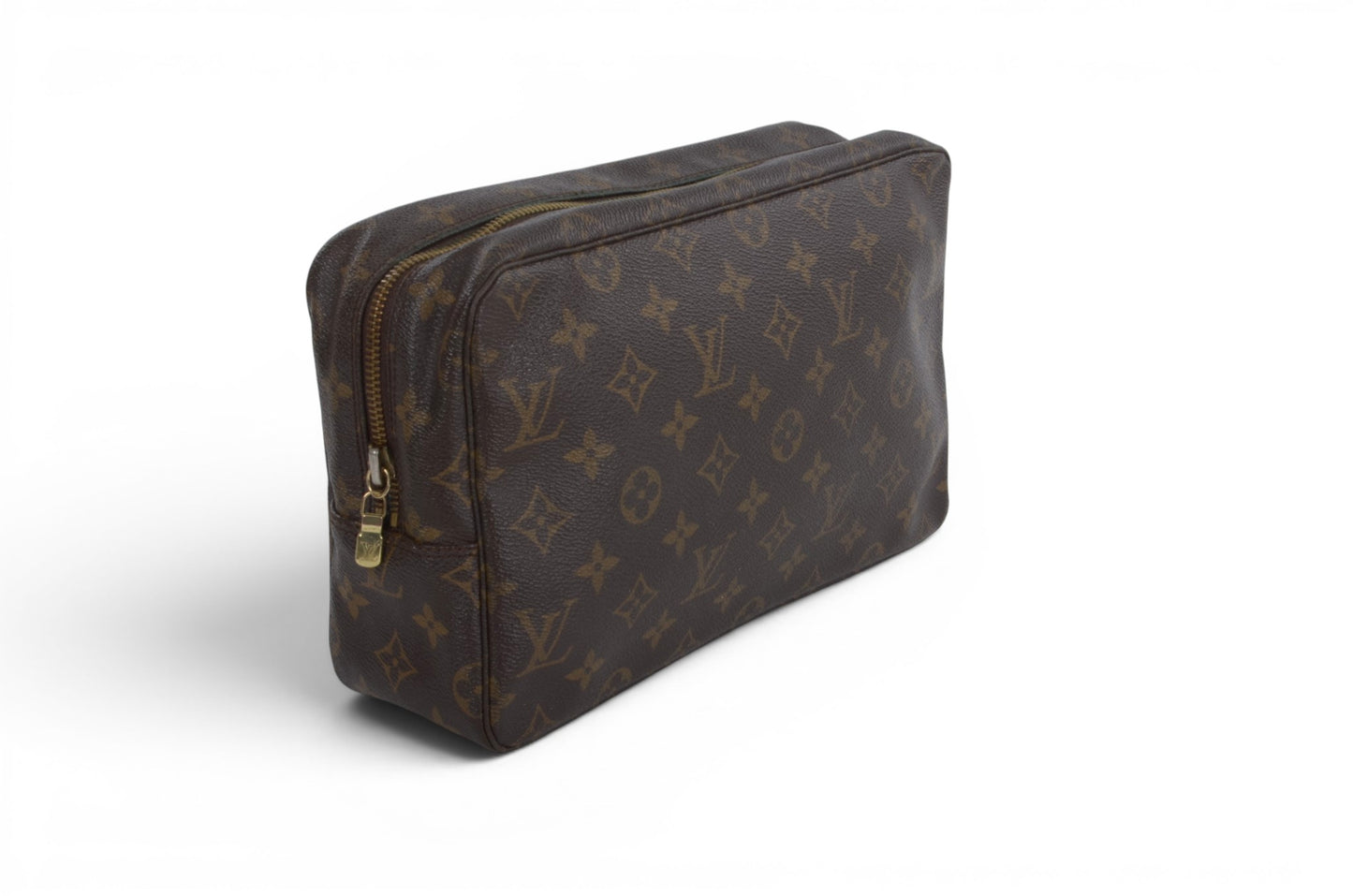 Louis Vuitton Trousse 28 Pouch Clutch Makeup Toilet Bag Monogram Vintage Designer Classic