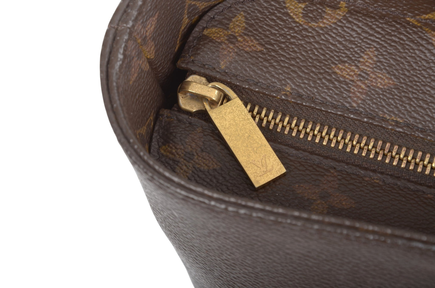 Louis Vuitton Luco Tote Shoulder Bag Vintage Monogram Handbag Designer Classic