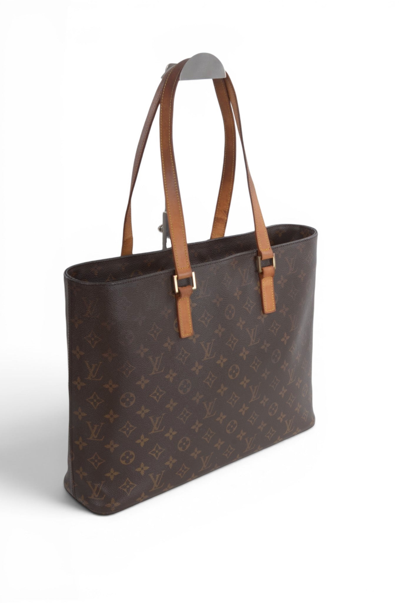 Louis Vuitton Luco Tote Shoulder Bag Vintage Monogram Handbag Designer Classic