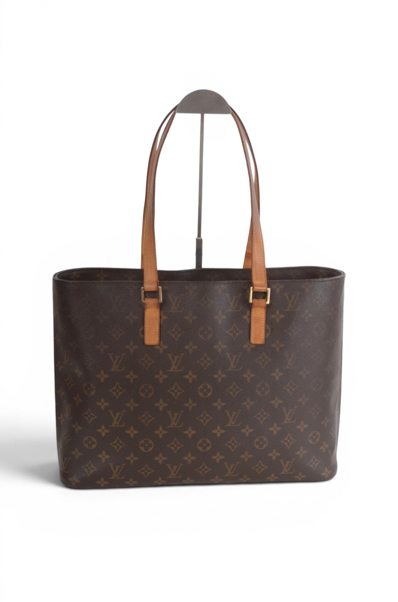 Louis Vuitton Luco Tote Shoulder Bag Vintage Monogram Handbag Designer Classic