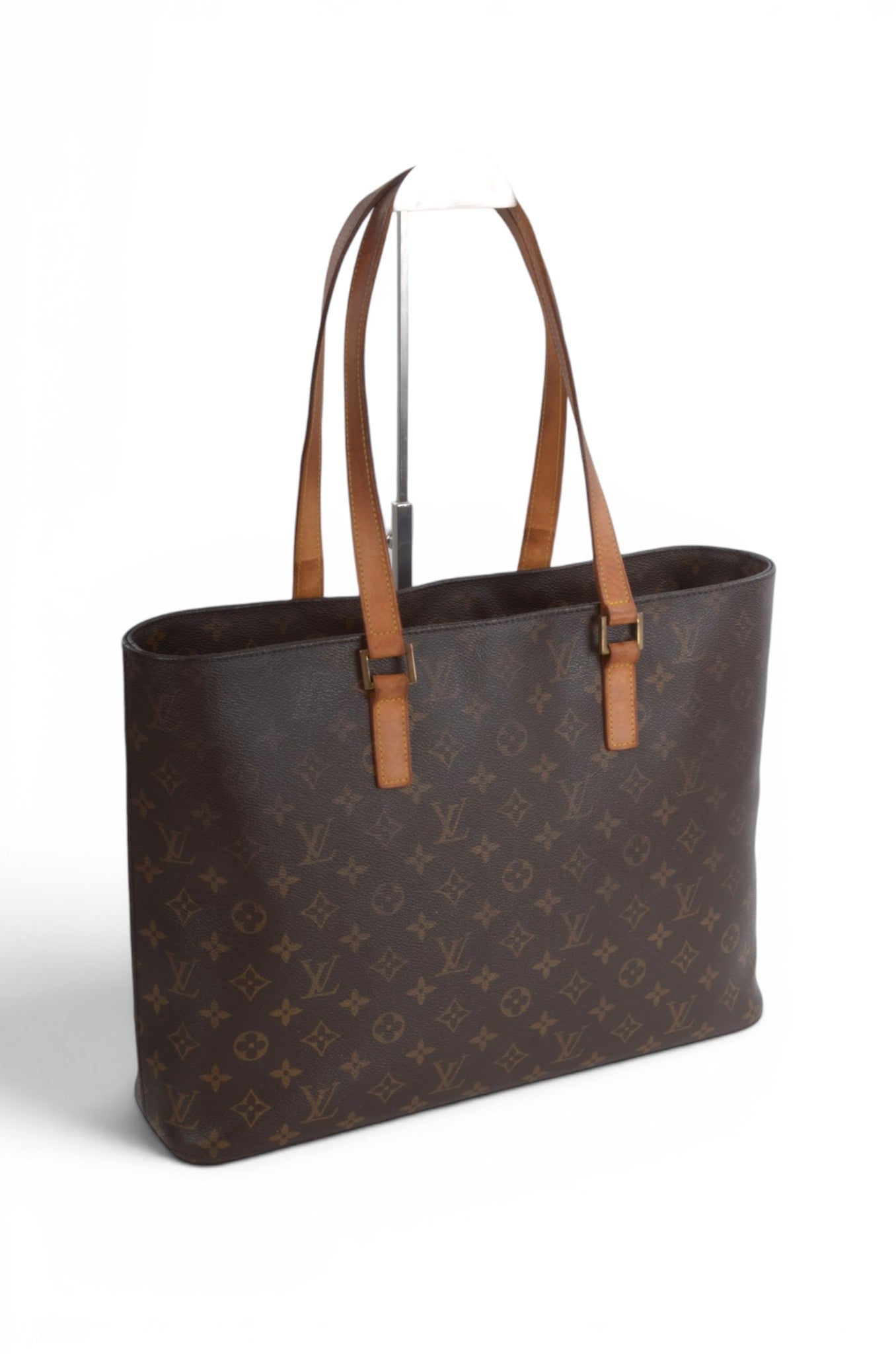 Louis Vuitton Luco Tote Shoulder Bag Vintage Monogram Handbag Designer Classic