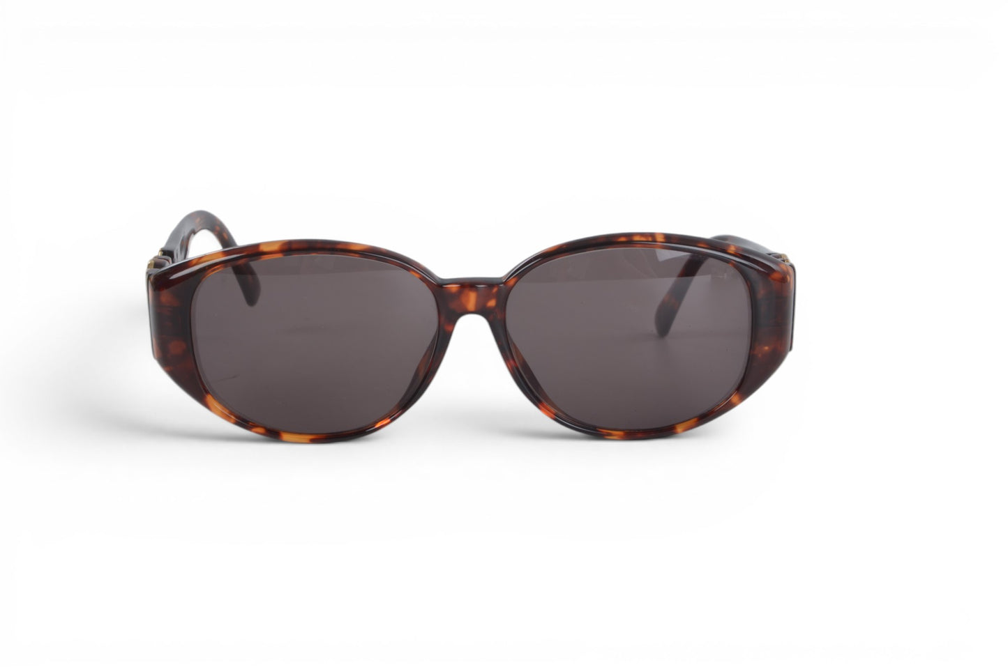 Saint Laurent YSL Sunglasses Tortoiseshell Eyewear Glasses Logo Women's Brown Designer Classic