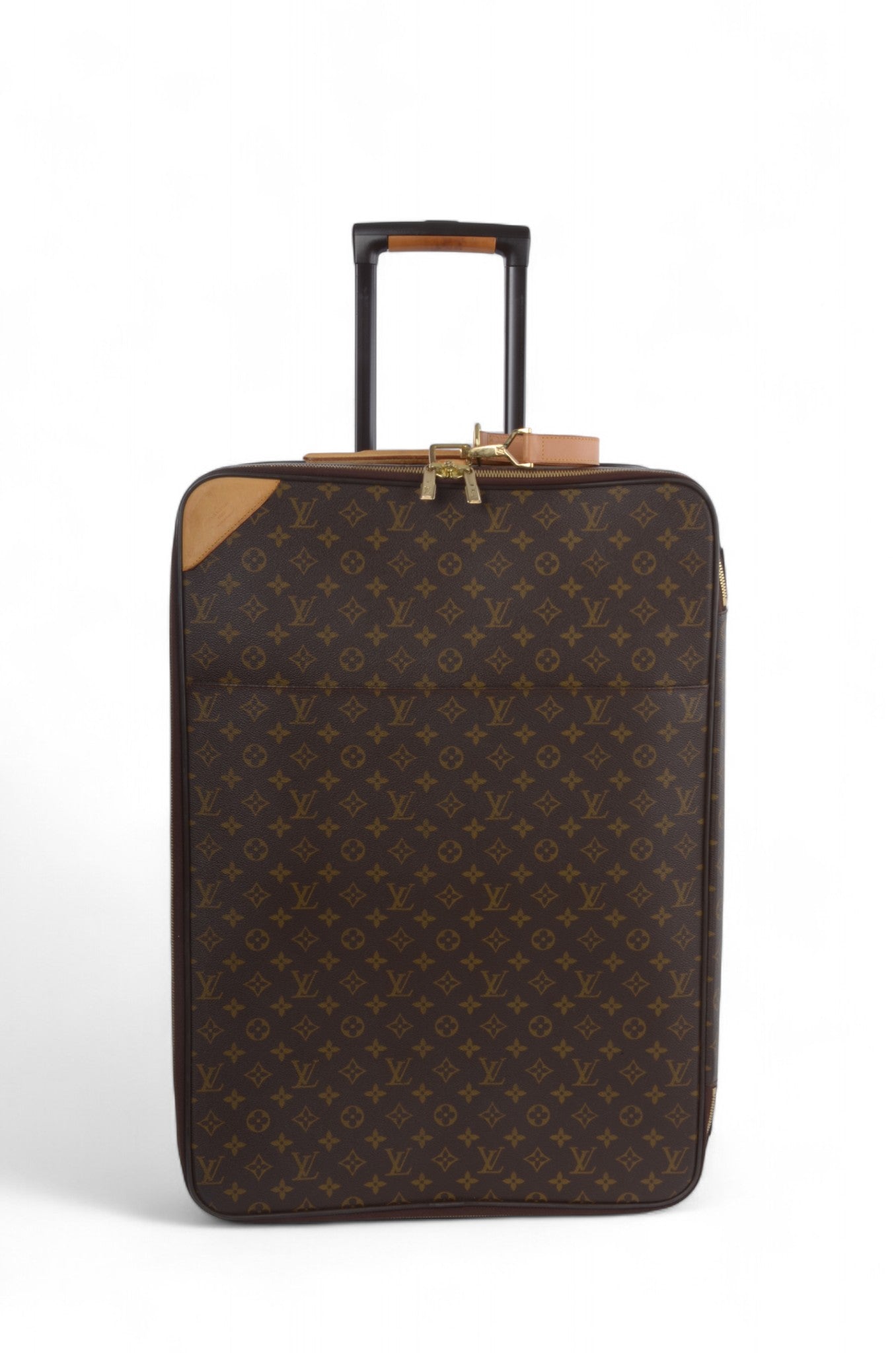 Louis Vuitton Monogram Canvas Pégase 65 Suitcase Travel Trolley Check in Bag Designer Classic