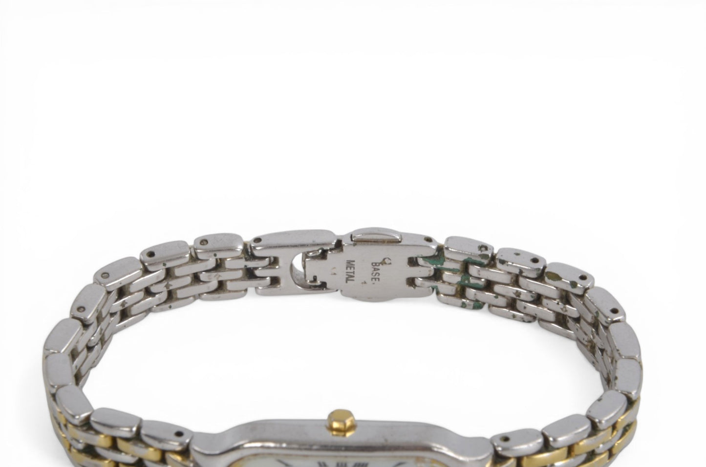 Yves Saint Laurent Quartz Stainless Steel YSL Ladies Wrist Watch Vintage Oval Roman Designer Classic