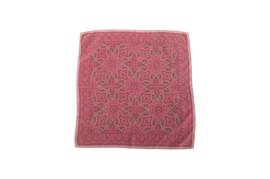 Hermès Scarf Carré 42 Cachemire Ancien 100% Silk Paisley pattern Multicolor Designer Classic