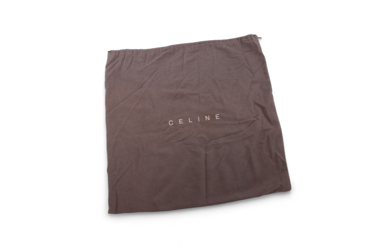 Celine Trapeze Crocodile-Embossed Medium Leather 2WAY Shoulder Bag Tote Handbag Greige Designer Classic