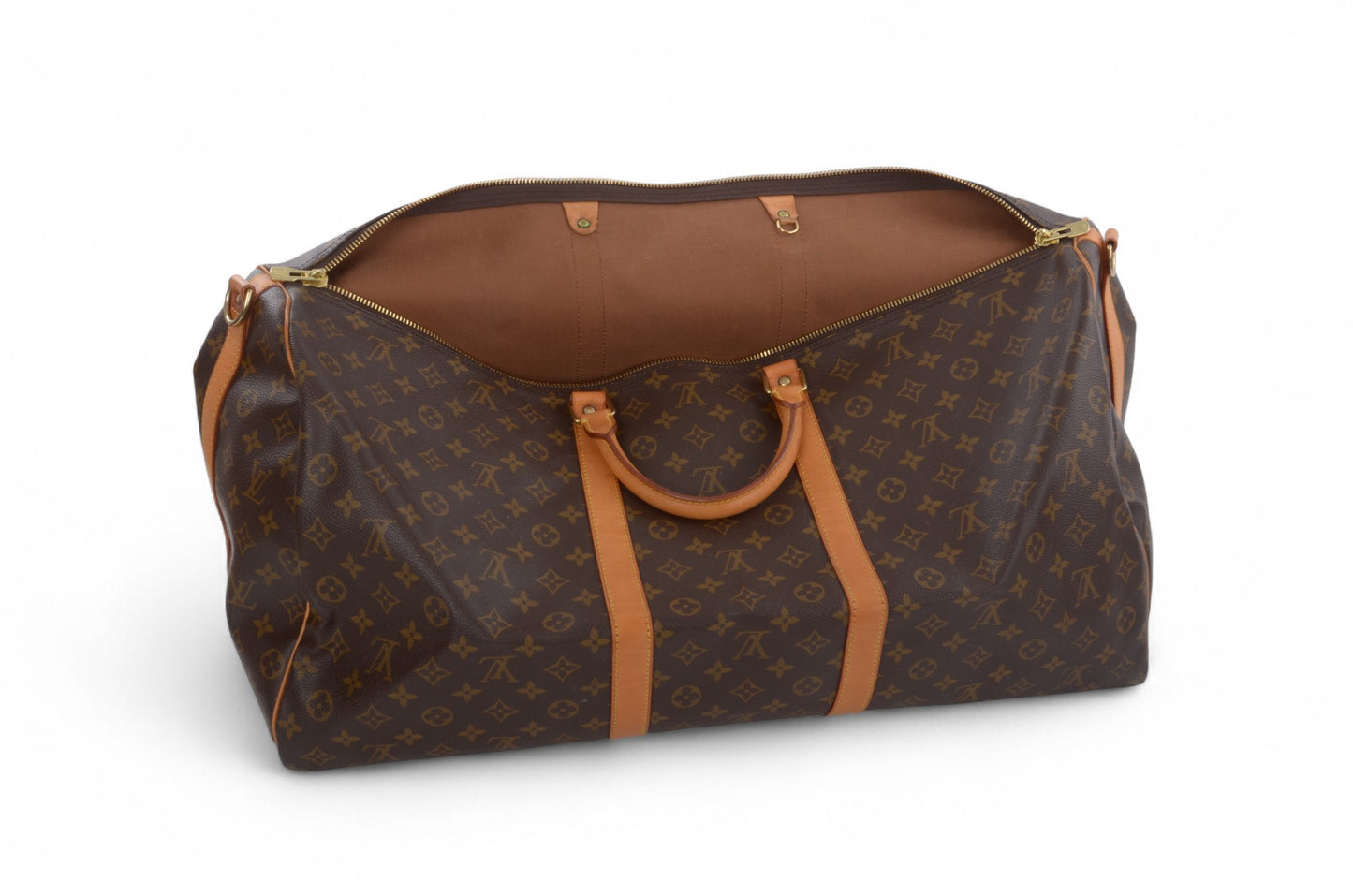 Louis Vuitton Keepall Bandoulière 60 Monogram Vintage Boston Bag Weekendbag Travel Canvas Designer Classic