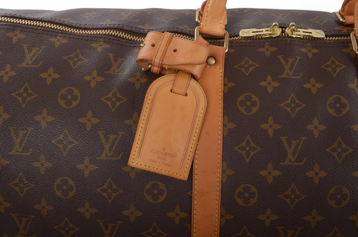 Louis Vuitton Keepall Bandoulière 60 Monogram Vintage Boston Bag Weekendbag Travel Canvas Designer Classic