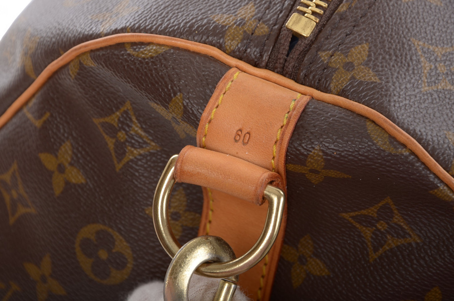 Louis Vuitton Keepall Bandoulière 60 Monogram Vintage Boston Bag Weekendbag Travel Canvas Designer Classic