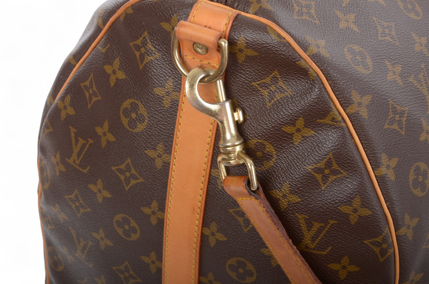 Louis Vuitton Keepall Bandoulière 60 Monogram Vintage Boston Bag Weekendbag Travel Canvas Designer Classic
