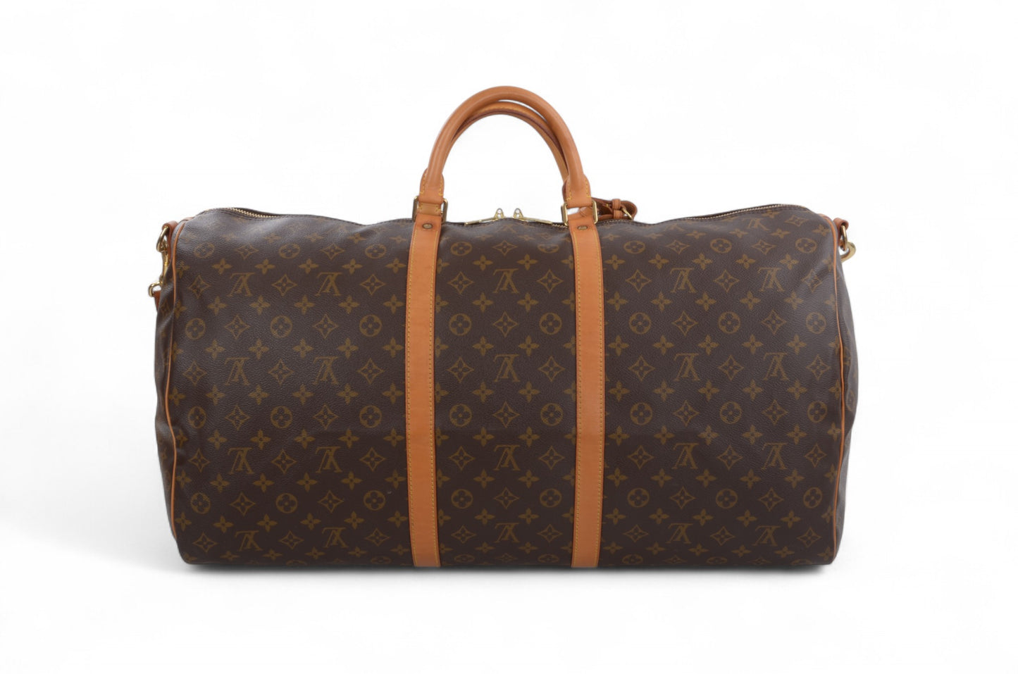 Louis Vuitton Keepall Bandoulière 60 Monogram Vintage Boston Bag Weekendbag Travel Canvas Designer Classic