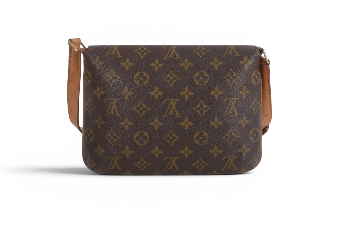 Louis Vuitton Musette Tango Shoulder Bag Handbag Vintage Monogram Canvas Leather Designer Classic