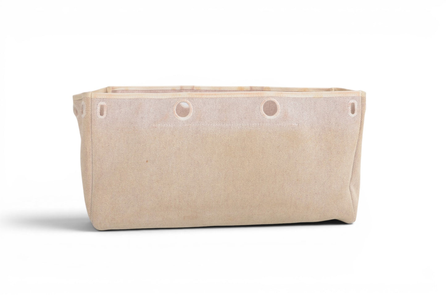 Hermès Herbag Spare Bag Tote Handbag Leather Beige Brown Vintage Designer Classic Authentic