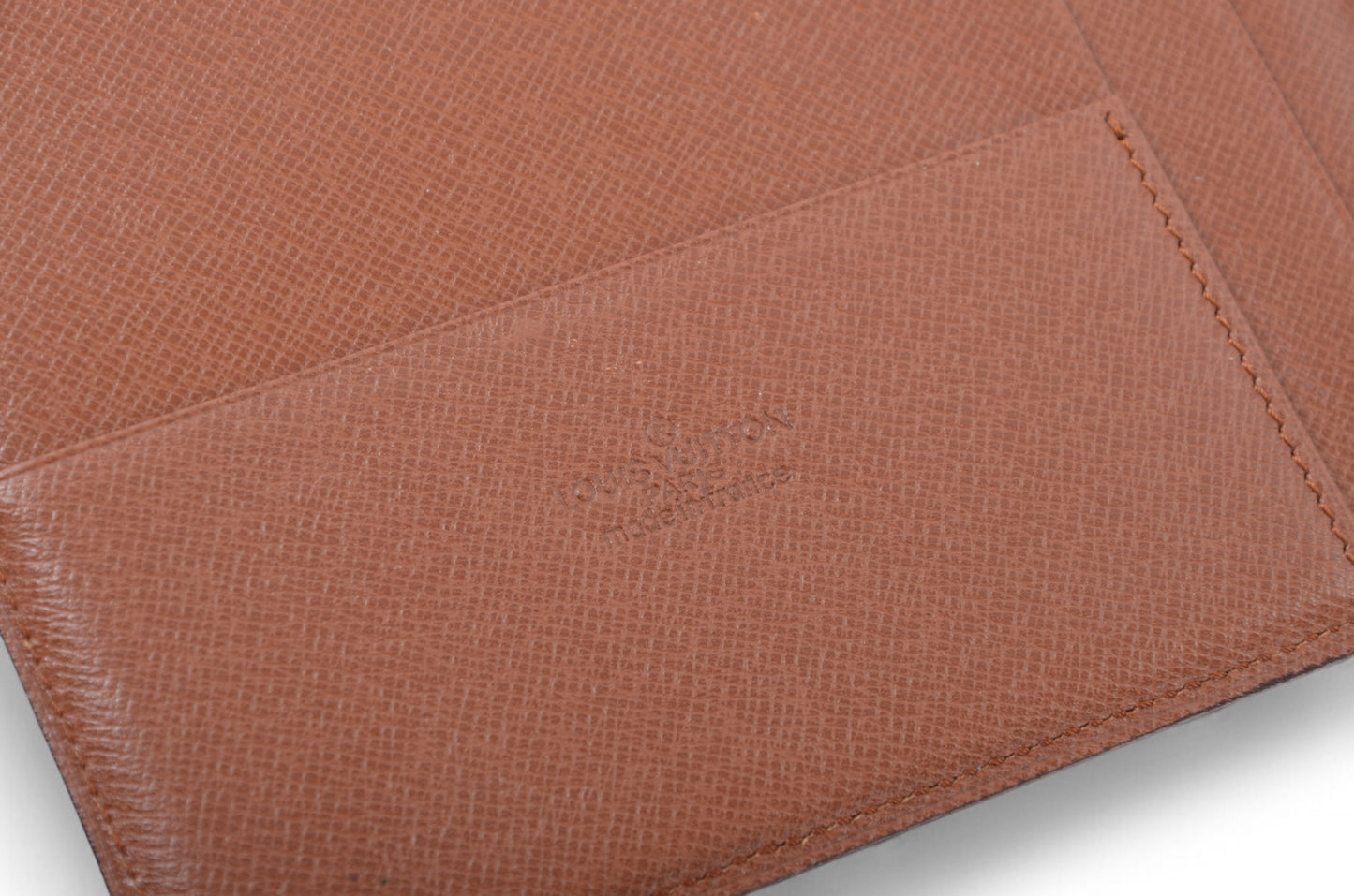 Louis Vuitton Monogram Agenda GM Day Planner Cover Case Calendar Vintage Book