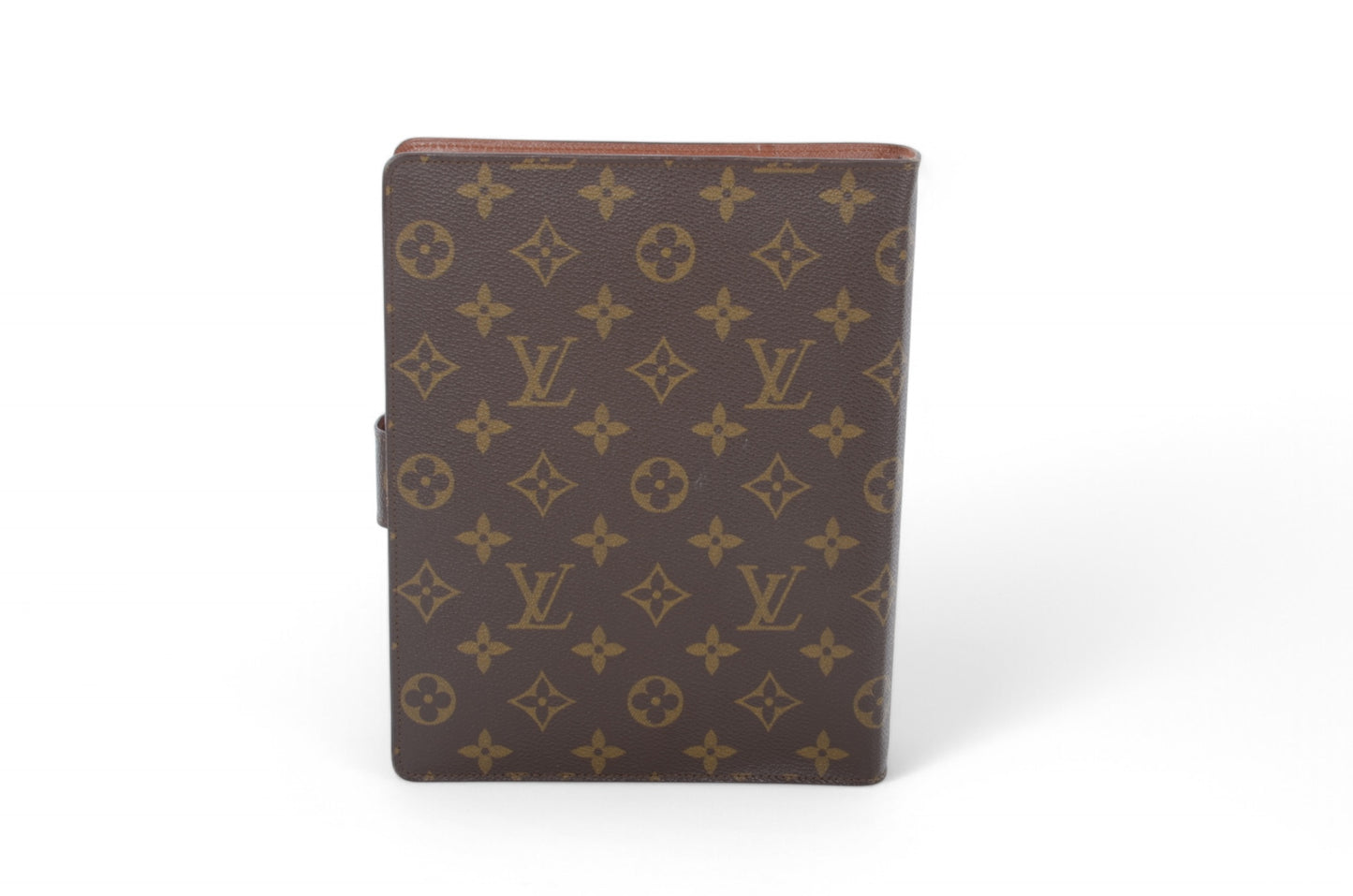Louis Vuitton Monogram Agenda GM Day Planner Cover Case Calendar Vintage Book