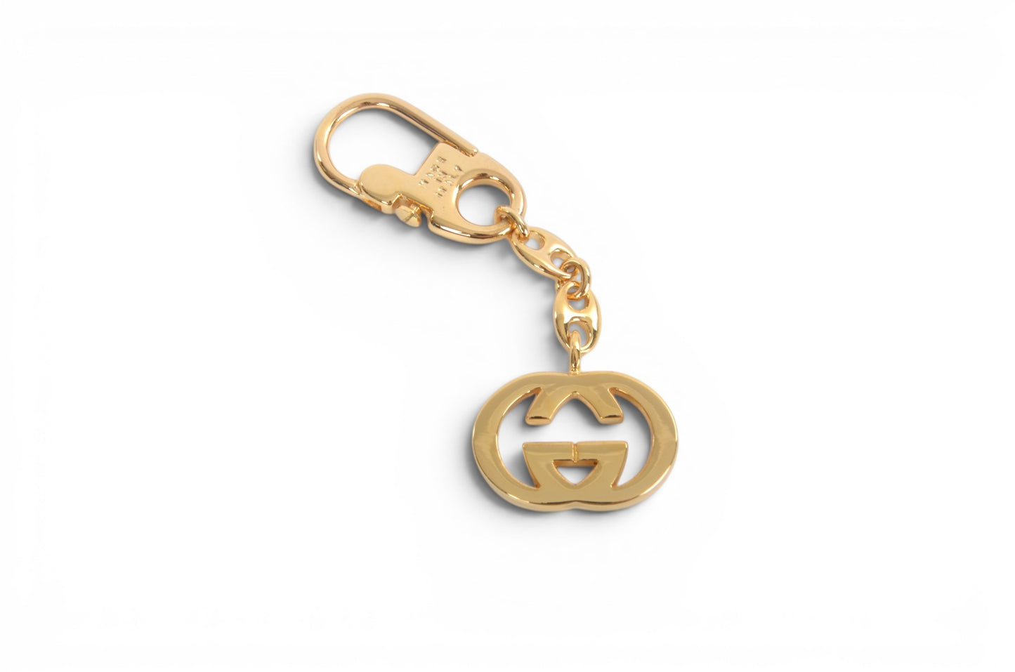 Gucci GG Interlocking Bag Charm Key Chain Holder Keyring Accessory Designer Classic