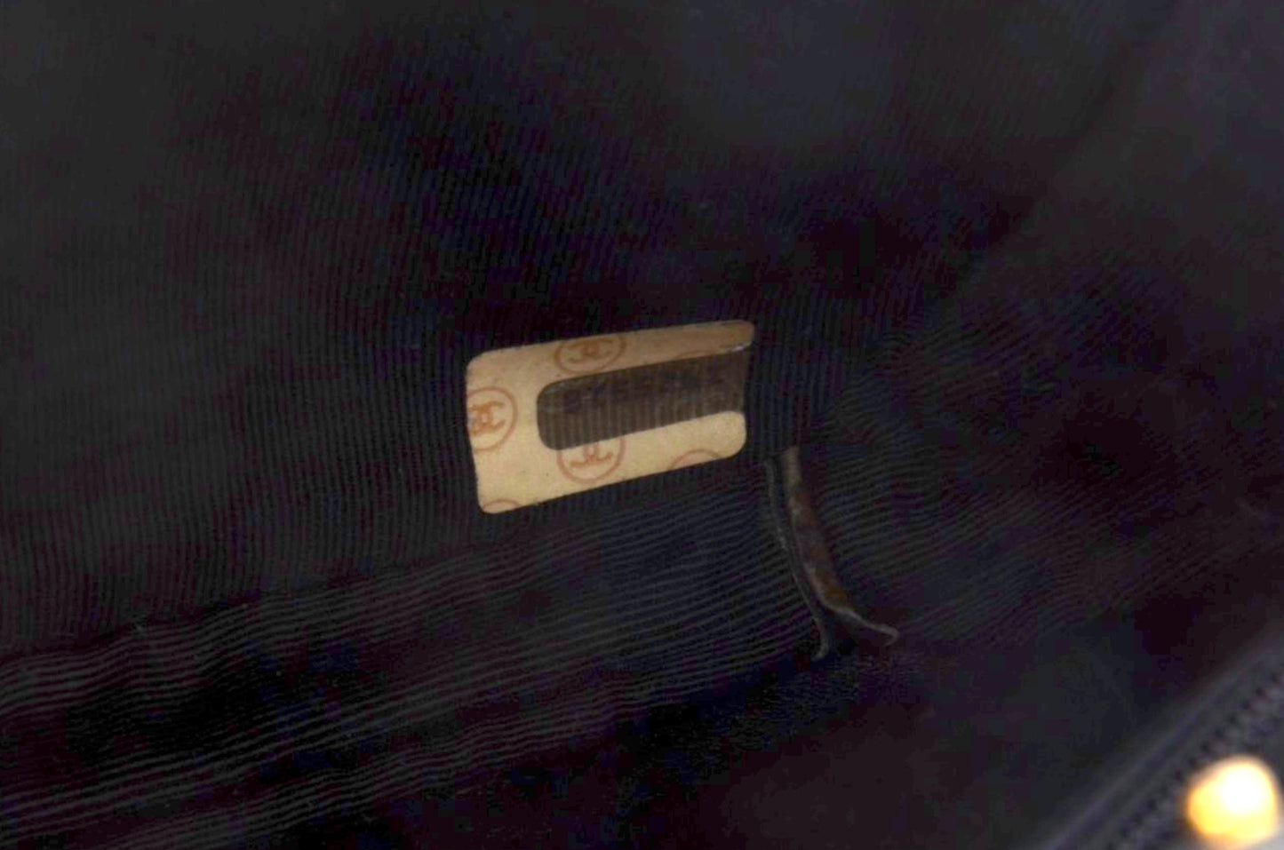 Chanel Clutch Quilted Lambskin Leather Flap Bag Matelasse Black CC Logo Vintage Designer Classic