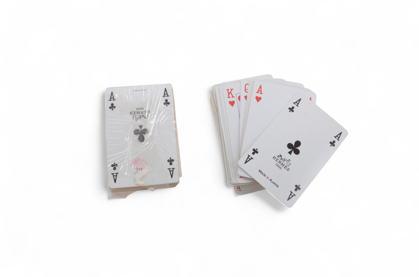 Hermès Playing Cards Card Table Game Poker Interior Box Deck of cards Vintage Gift