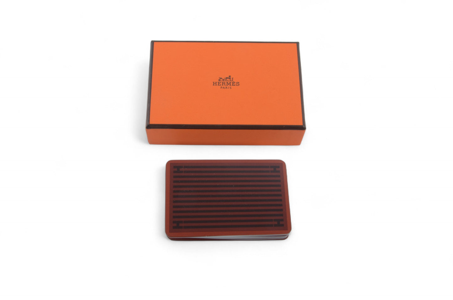 Hermès Playing Cards Card Table Game Poker Interior Box Deck of cards Vintage Gift