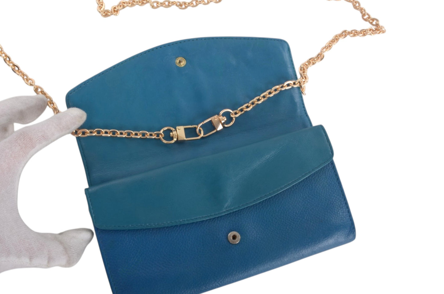 Chanel Long Wallet Caviar Leather Bifold Purse Crossbody Bag Vintage Designer Classic Authentic