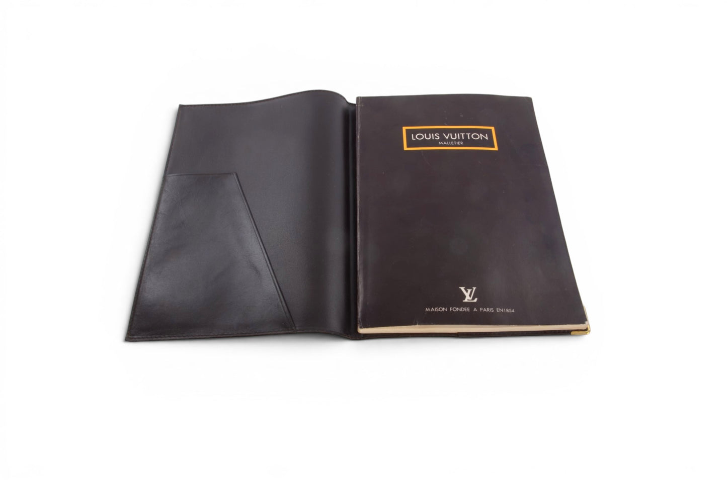 Louis Vuitton Monogram Desk Agenda Notebook Cover Book Case Notes Designer Classic