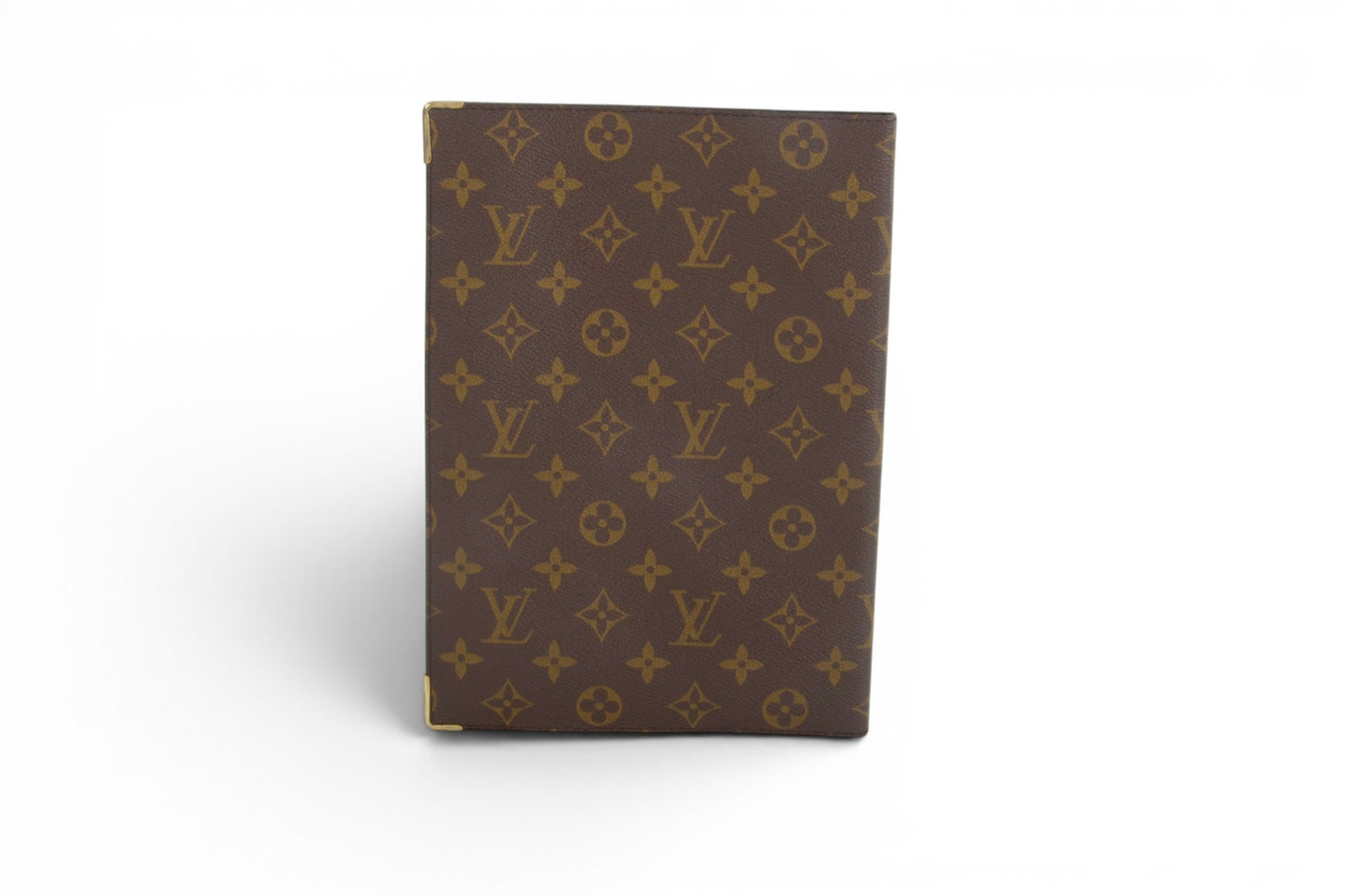 Louis Vuitton Monogram Desk Agenda Notebook Cover Book Case Notes Designer Classic