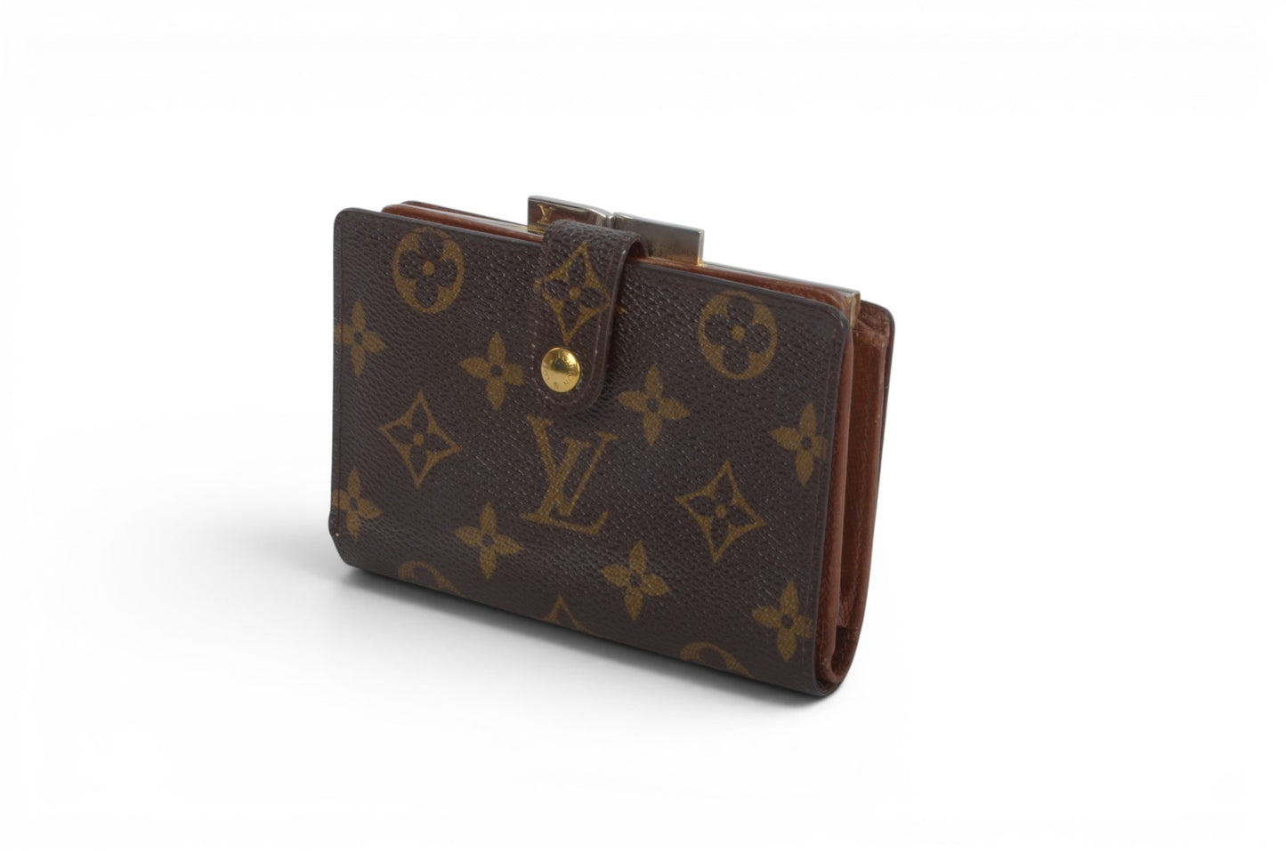 Louis Vuitton Wallet Monogram Canvas French Purse Vintage Cardholder Designer Classic