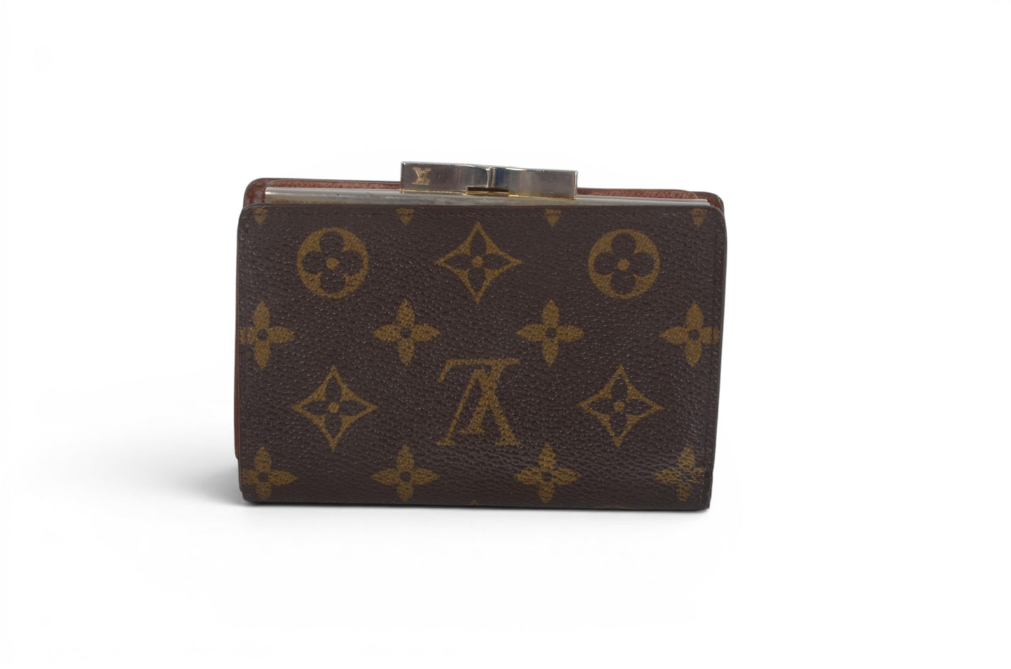 Louis Vuitton Wallet Monogram Canvas French Purse Vintage Cardholder Designer Classic