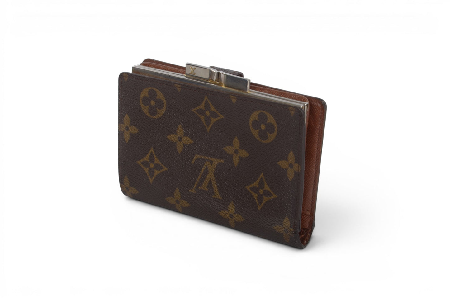 Louis Vuitton Wallet Monogram Canvas French Purse Vintage Cardholder Designer Classic