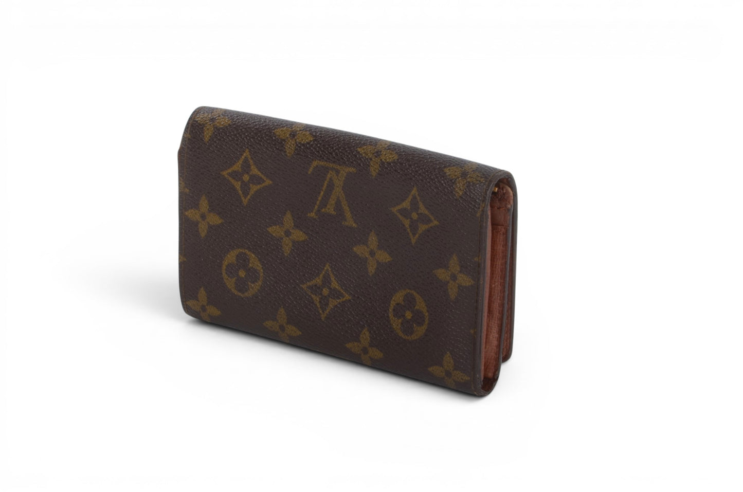 Louis Vuitton Wallet Monogram Canvas Vintage Cardholder Designer Classic