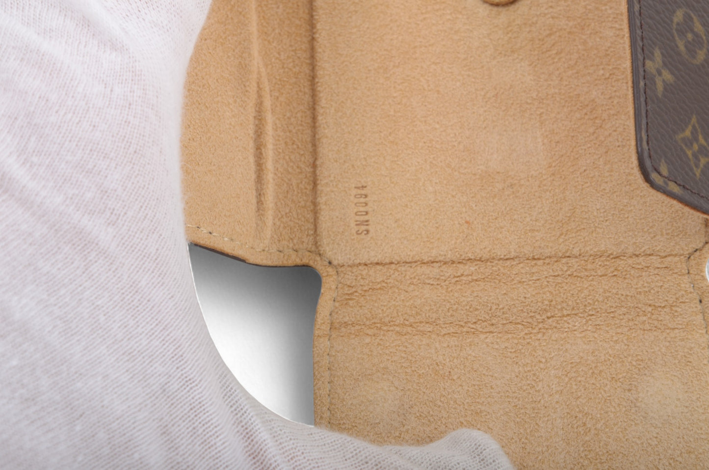 Louis Vuitton Jewelry Travel Case Pouch Vintage Monogram Designer Classic Authentic