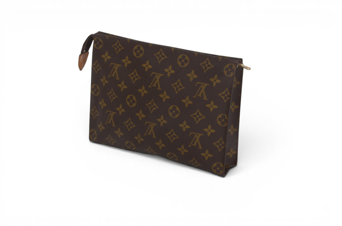 Louis Vuitton Pouch Toilette 26 Pouch Clutch Makeup Toilet Bag Monogram Vintage