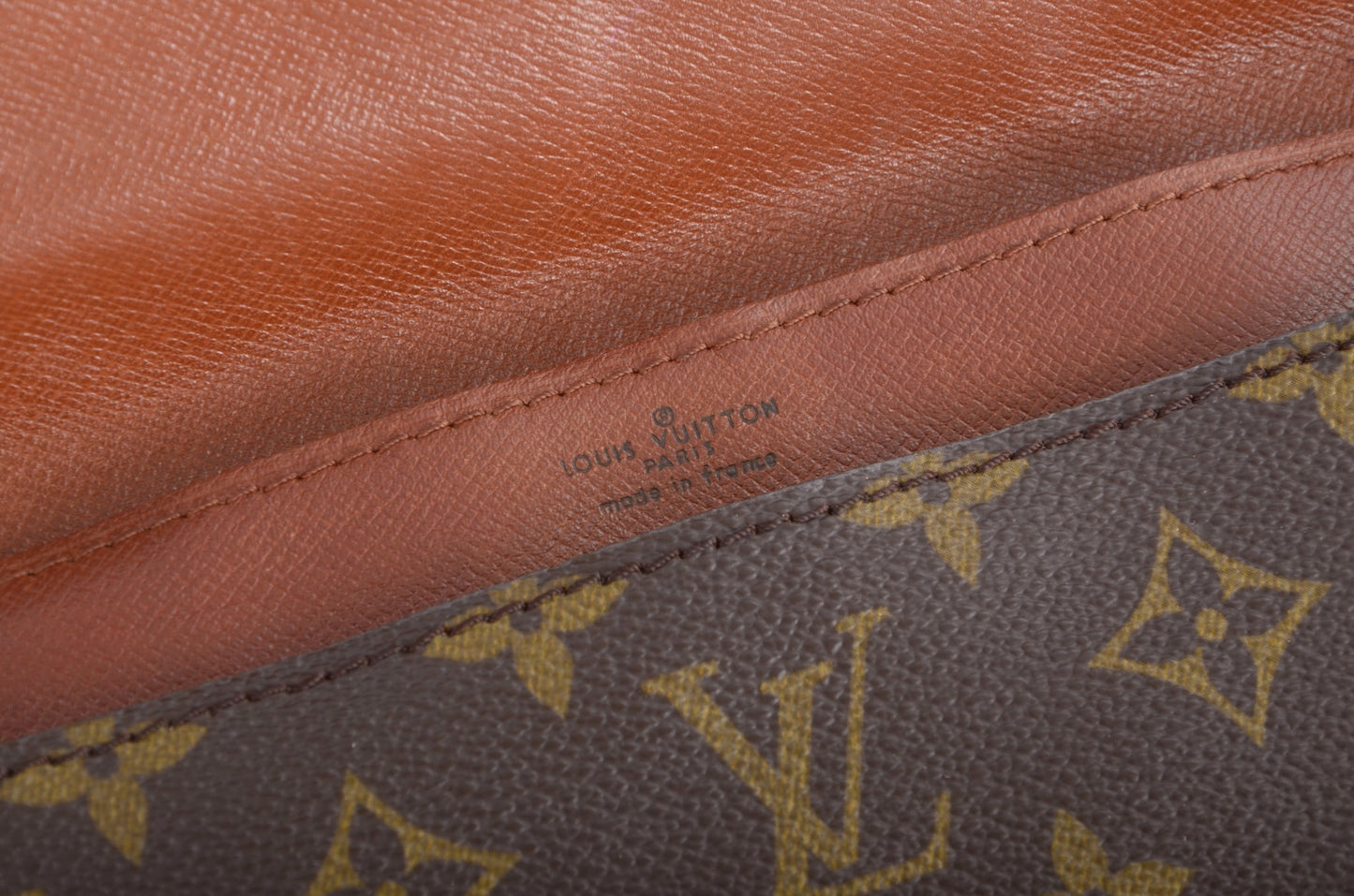 Louis Vuitton Double Rabat Vintage Shoulder Crossbody Bag Clutch Monogram Designer Classic