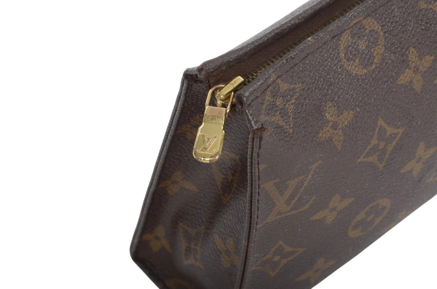 Louis Vuitton Pouch Toilette 19 Clutch Makeup Toilet Bag Monogram Vintage